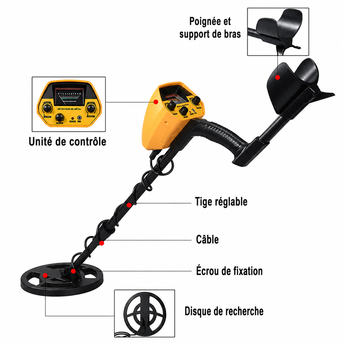Détecteur de métaux Scout pour débutant — vue 6