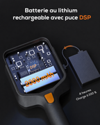 Détecteur de métaux Nomad rechargeable et télescopique — vue 6