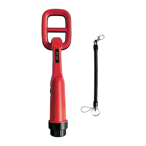 Pinpointer de plongée Treasure Hunter GT120 rouge avec cordon anti-perte