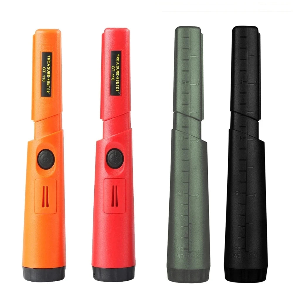 Pinpointer Treasure Hunter GT110 – les 4 coloris : orange, rouge, kaki et noir