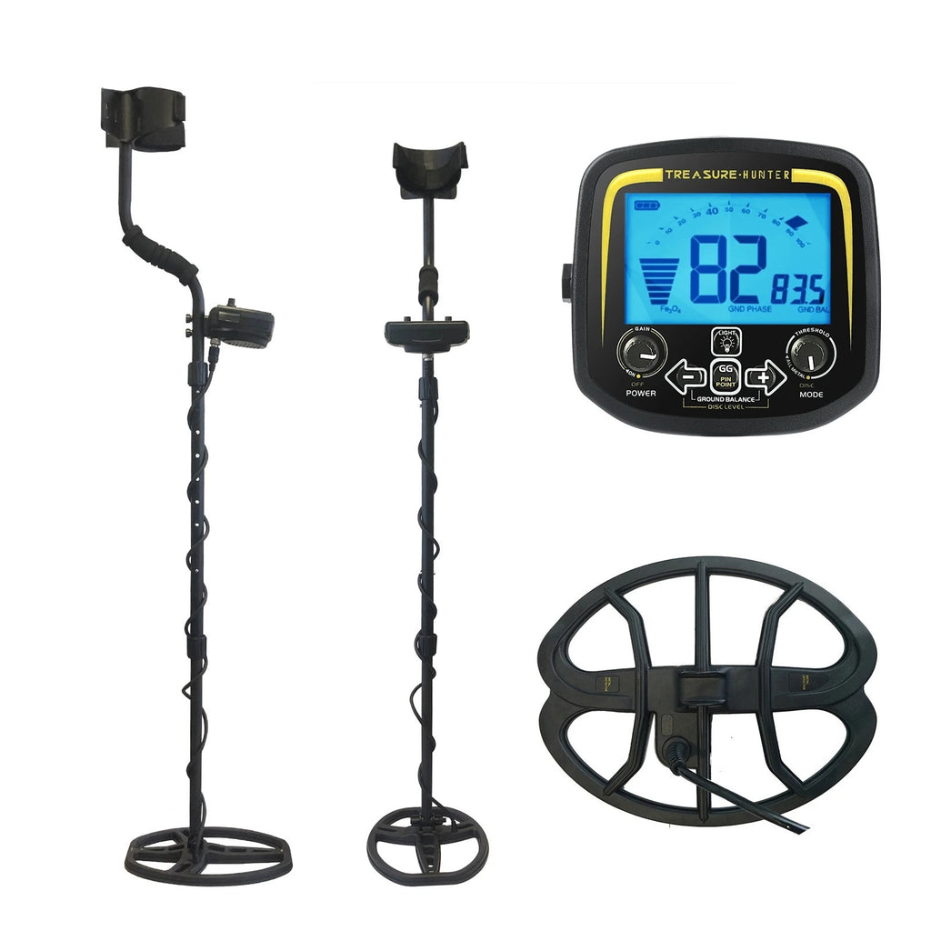 Treasure Hunter GX850 – tige réglable (position haute et basse), boîtier de commande et disque DD 11 pouces
